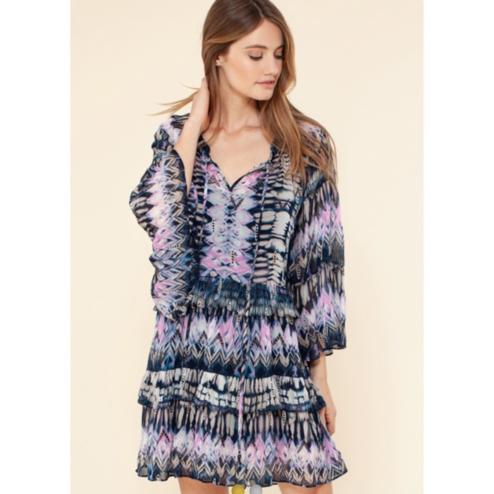 HALE BOB - SELINA TIERED RUFFLE DRESS